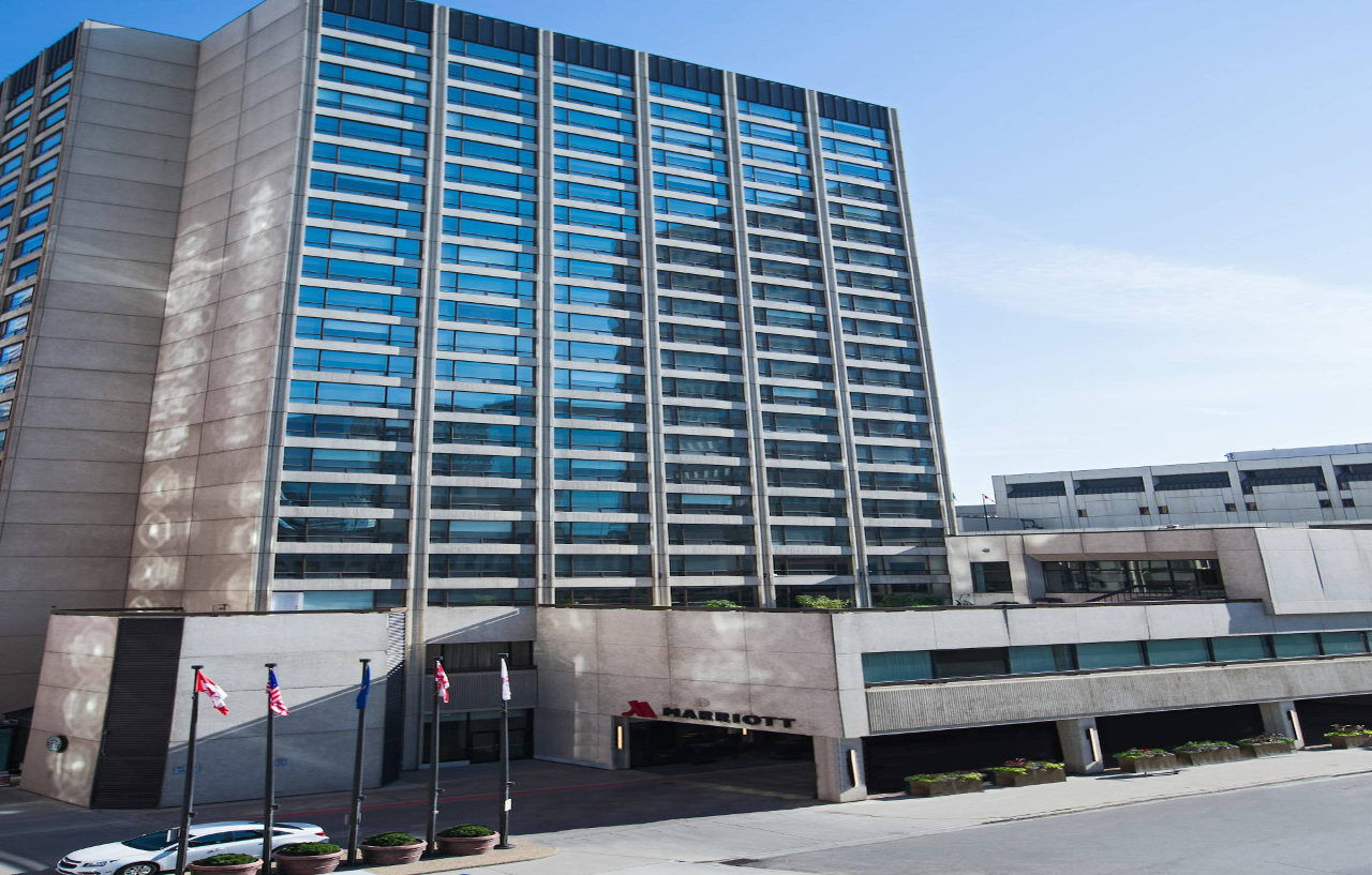 Calgary Marriott Downtown Hotel Exterior foto